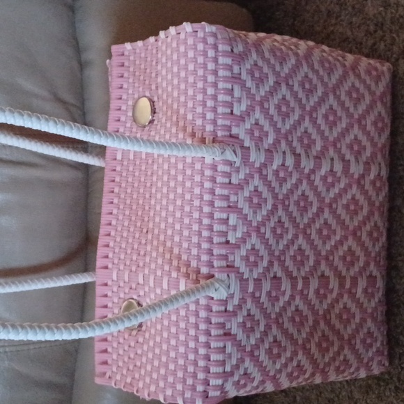 Large hand woven Lonchera bag - Picture 4 of 4